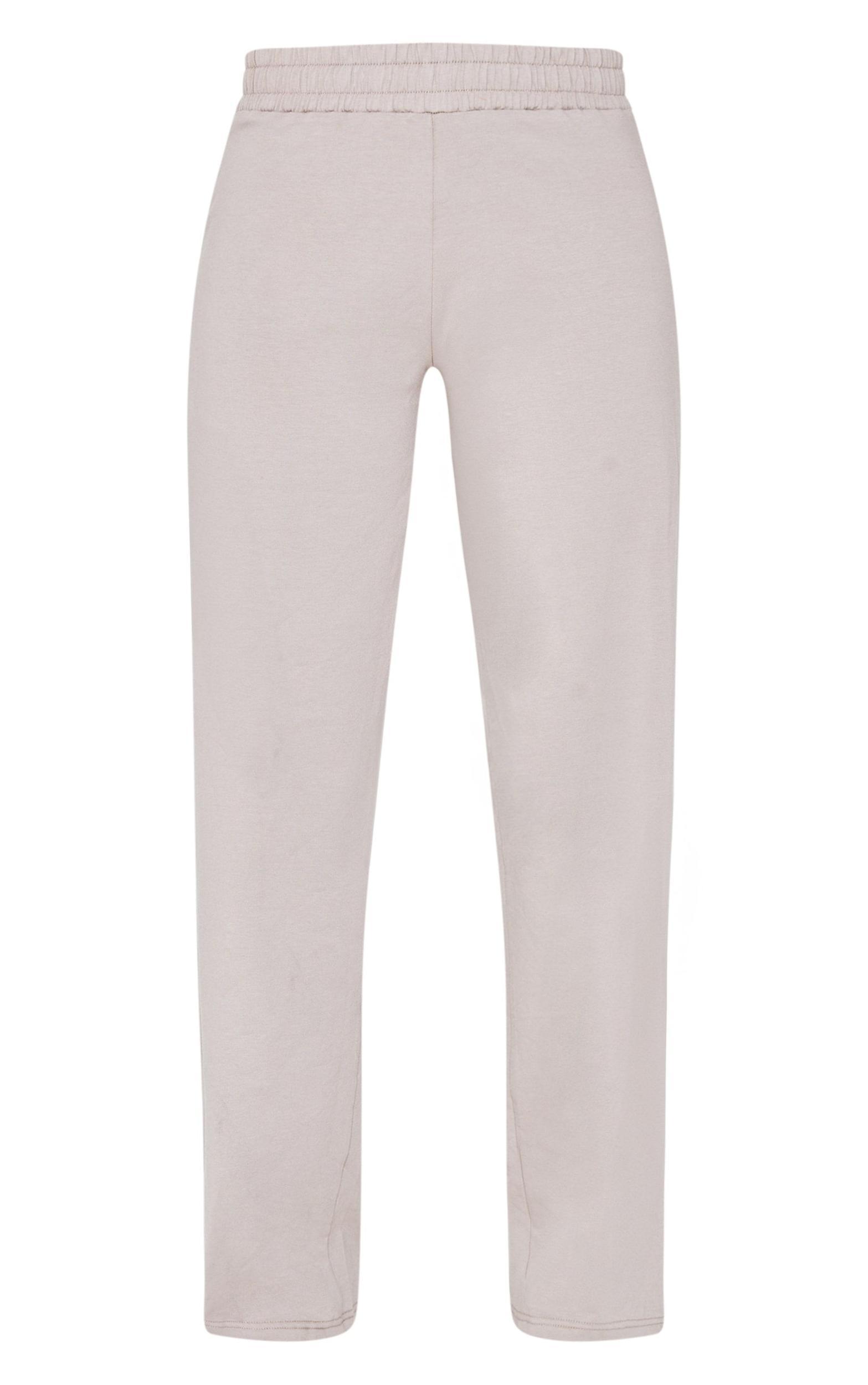 Grey Straight Leg Pants Product Image