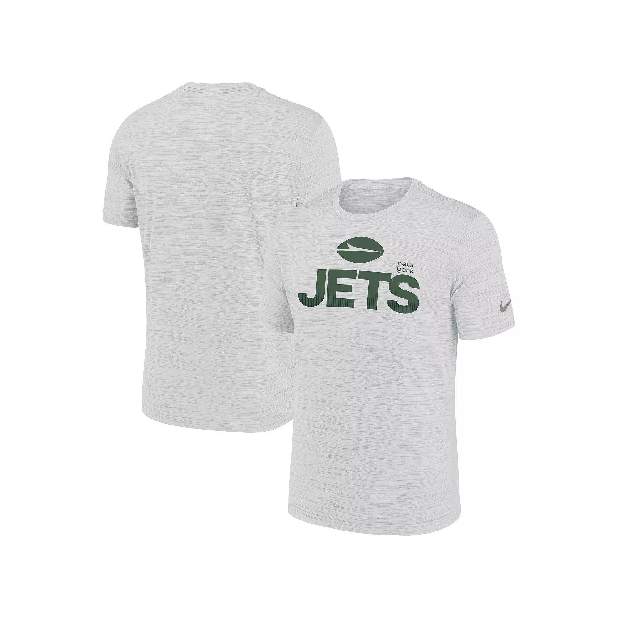 Men's Nike White New York Jets Blitz Velocity Modern Performance T-Shirt, Size: 2XL Product Image