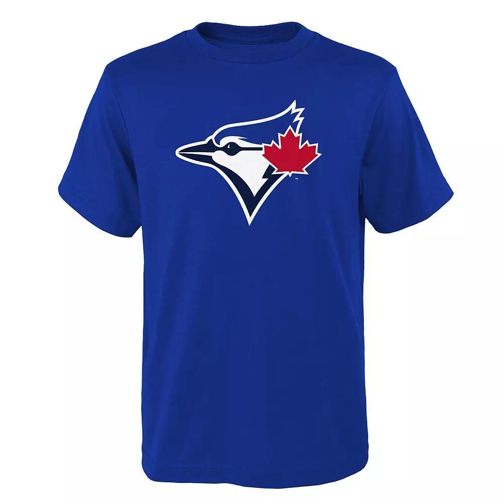 Youth Royal Toronto Blue Jays Logo Primary Team T-Shirt, Boys Product Image