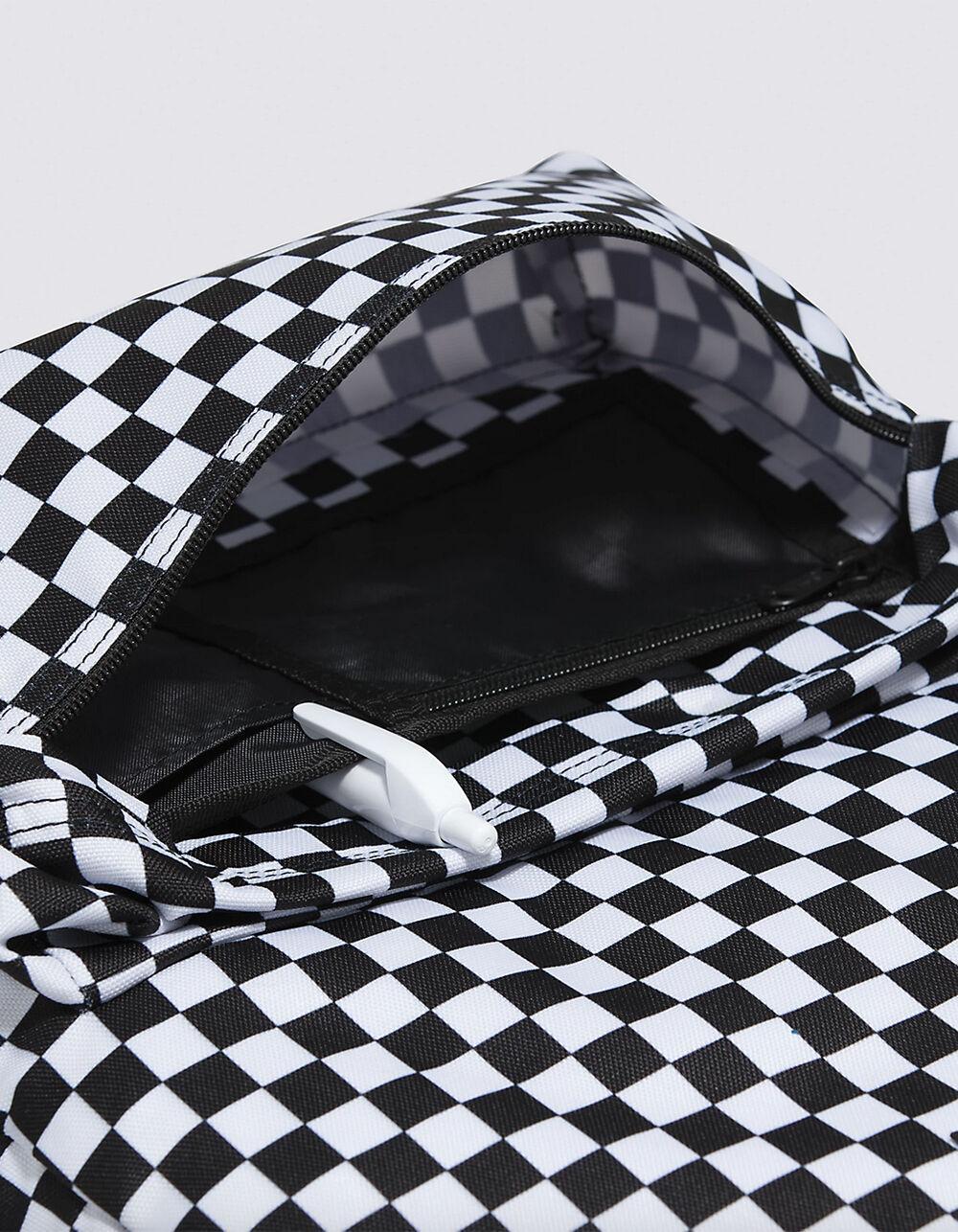 VANS Old Skool Check Backpack - BLK/WHT Product Image