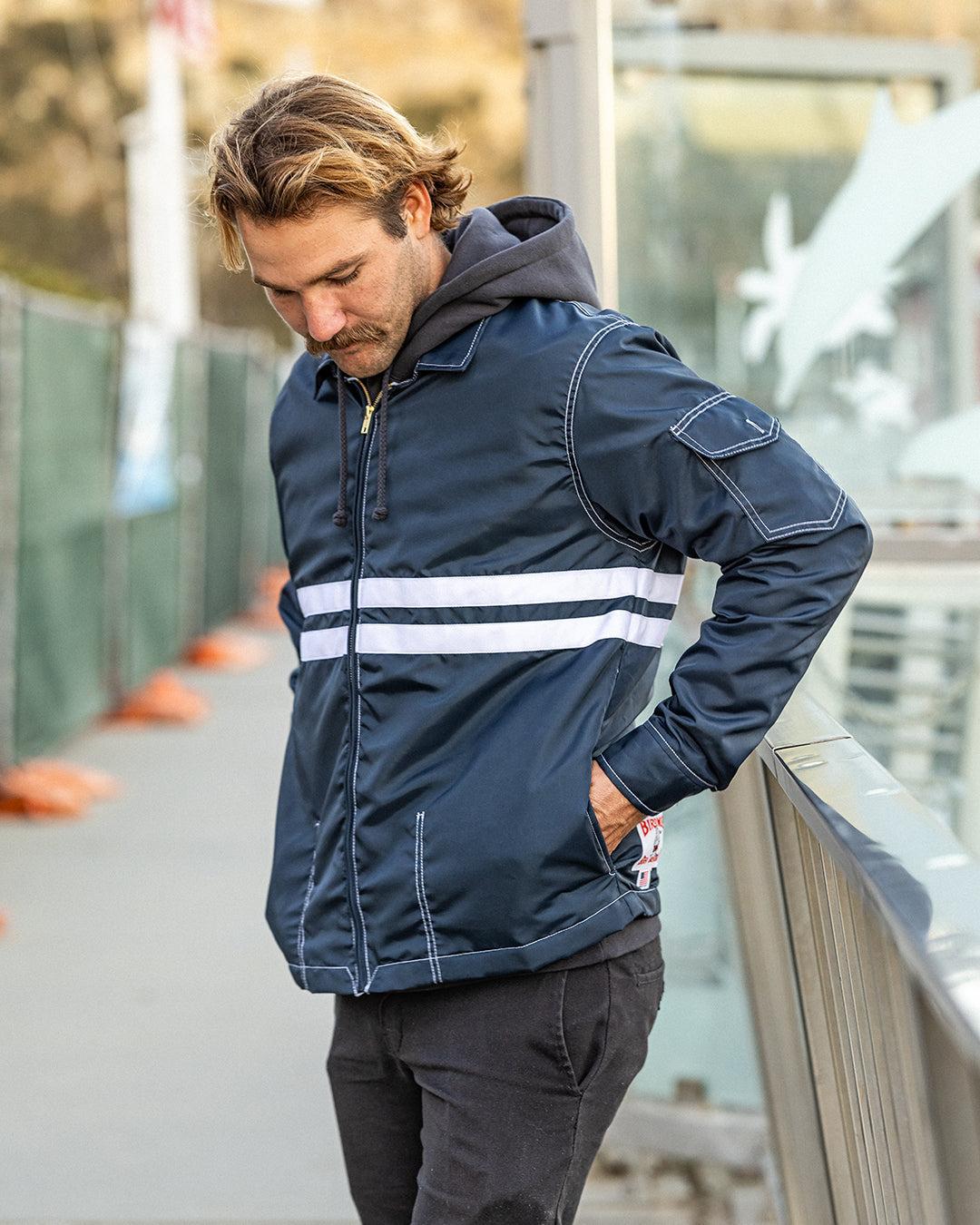 Comp Jacket 25 - Navy/White Male Product Image