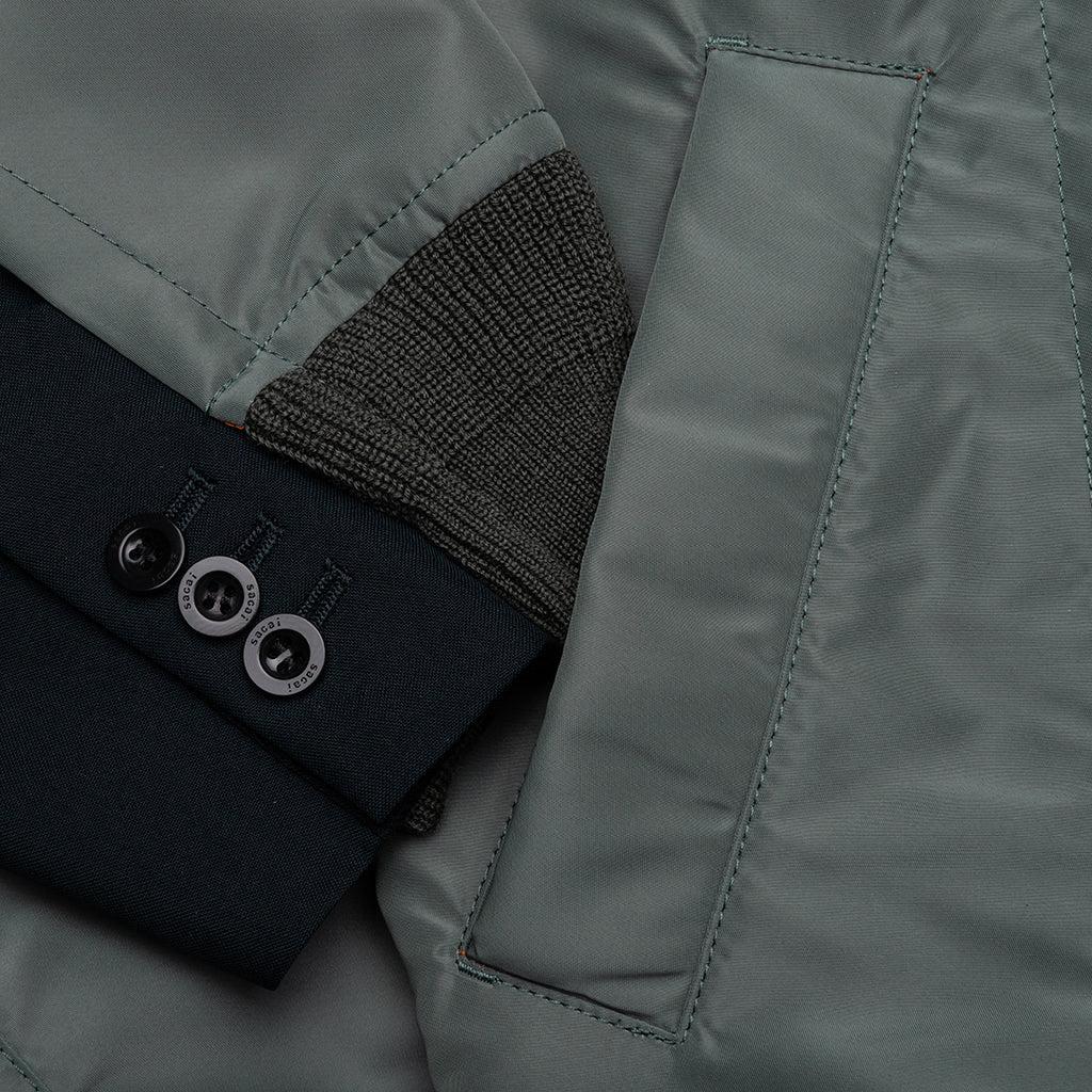 Suiting X Nylon Twill Jacket - Navy/Khaki Male Product Image