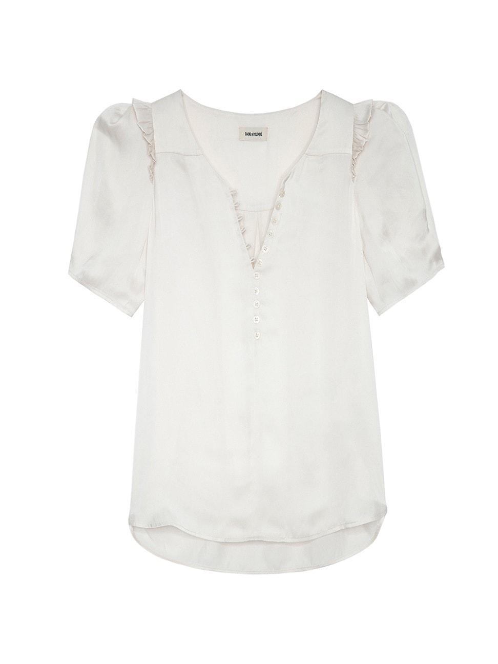 Zadig & Voltaire Twity Satin Blouse Product Image