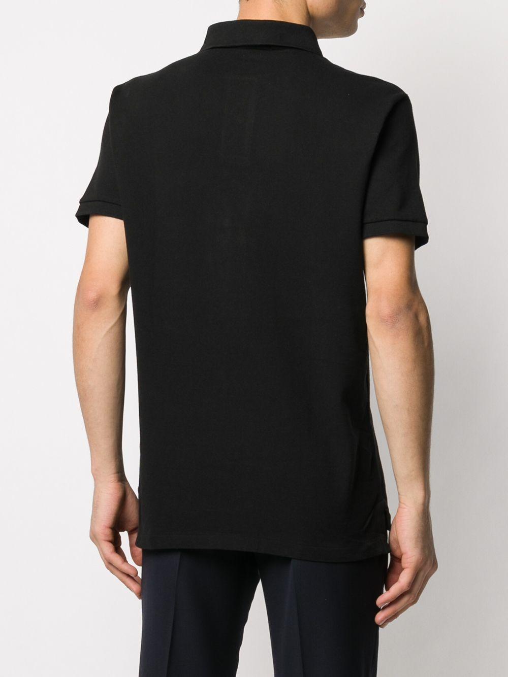 embroidered logo polo shirt Product Image