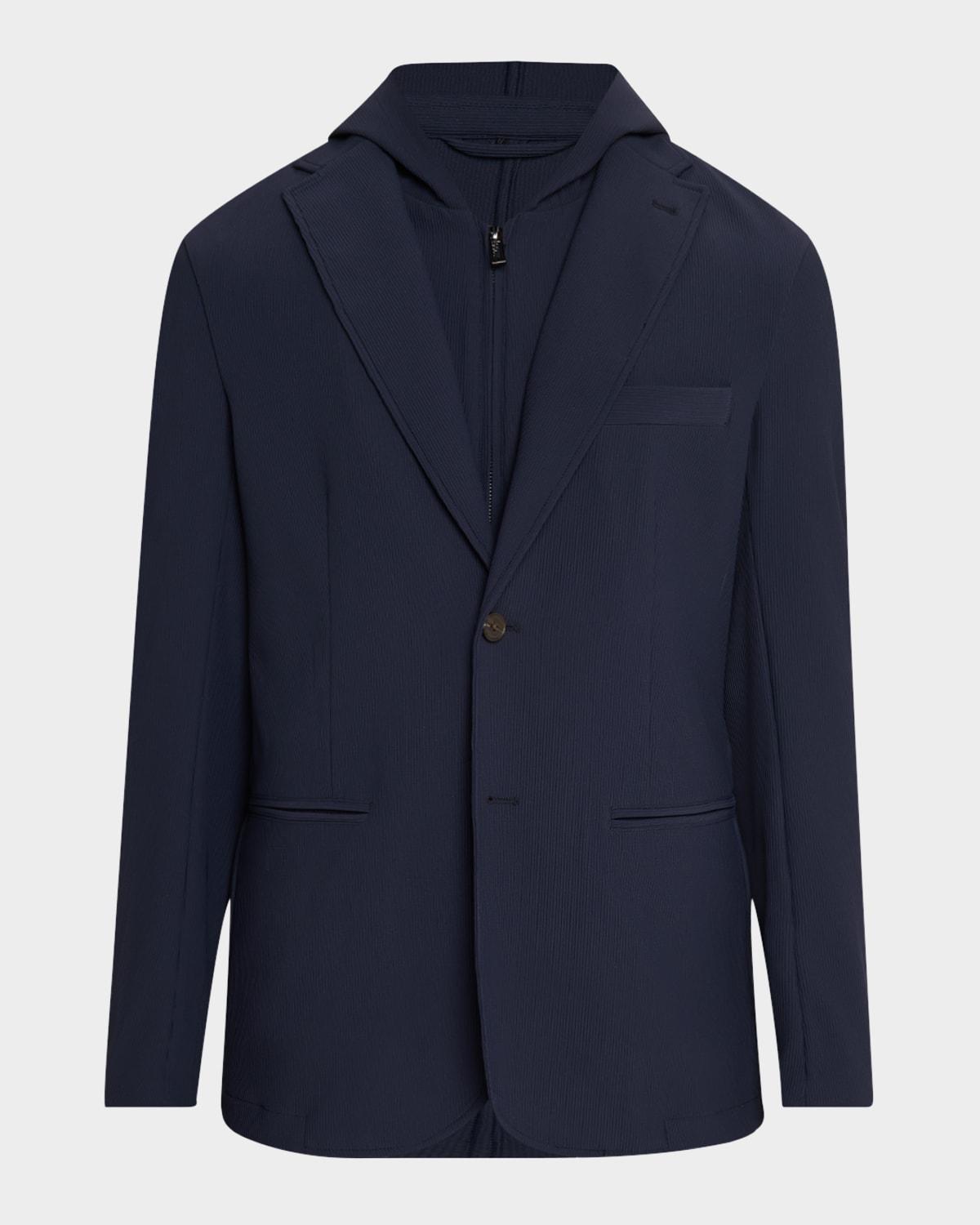 Mens Icon Nylon Stretch Blazer Product Image