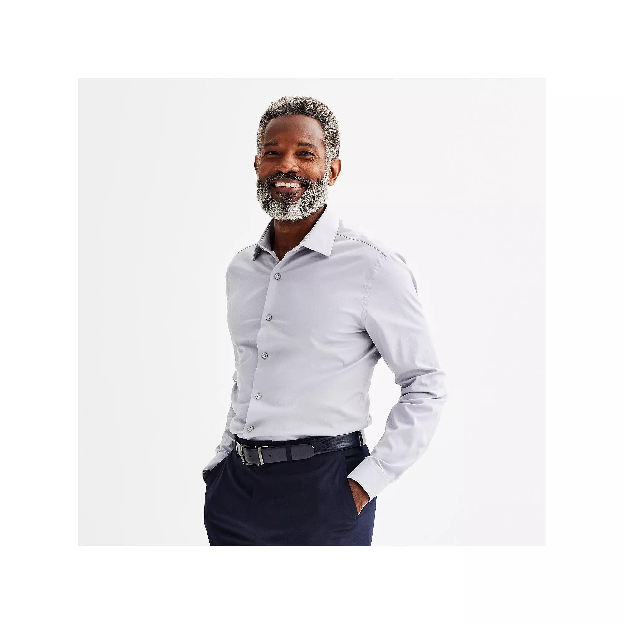 Mens Apt. 9 Premier Flex Slim-Fit Dress Shirt Product Image