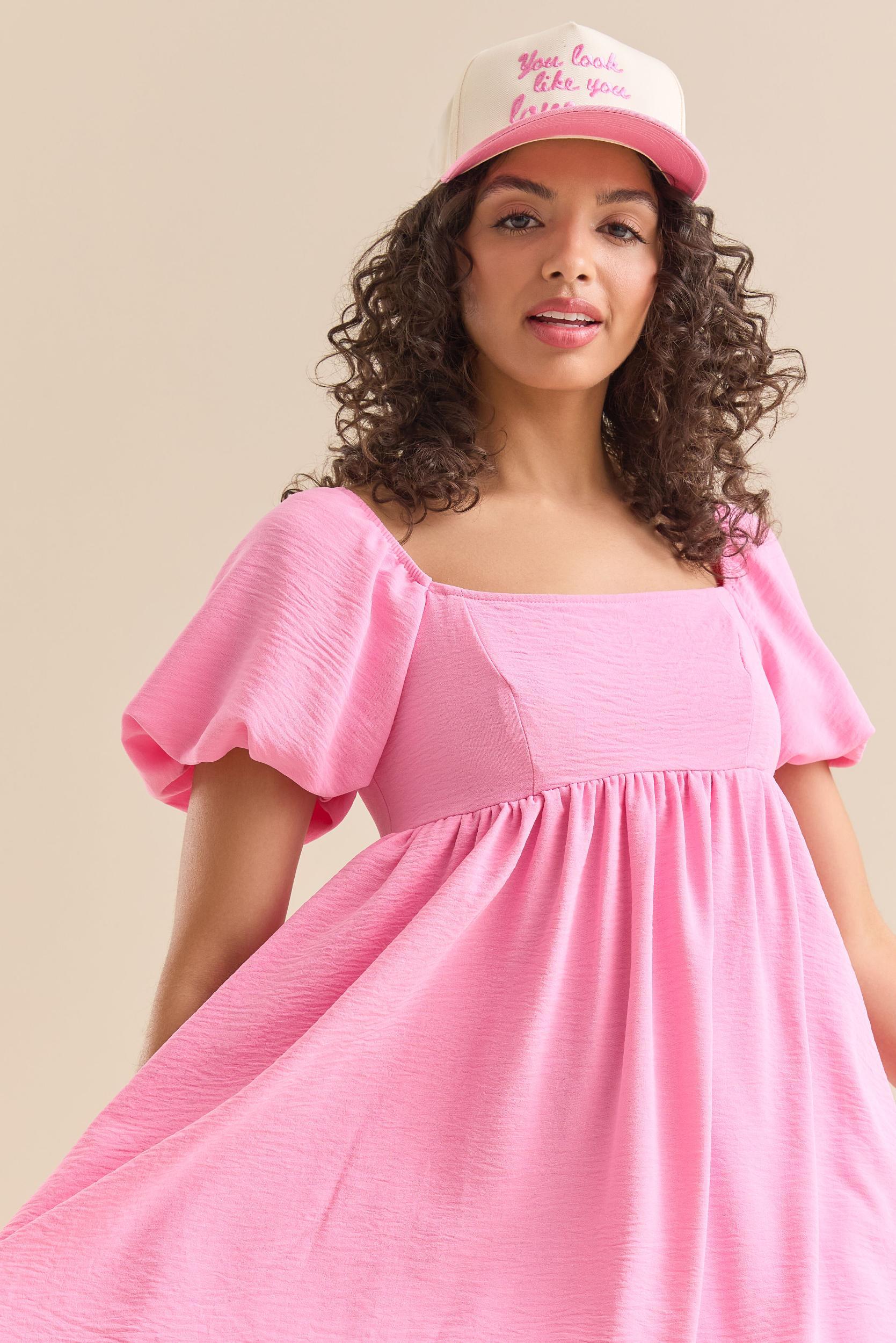 Anaya Puff Sleeve Dress Product Image