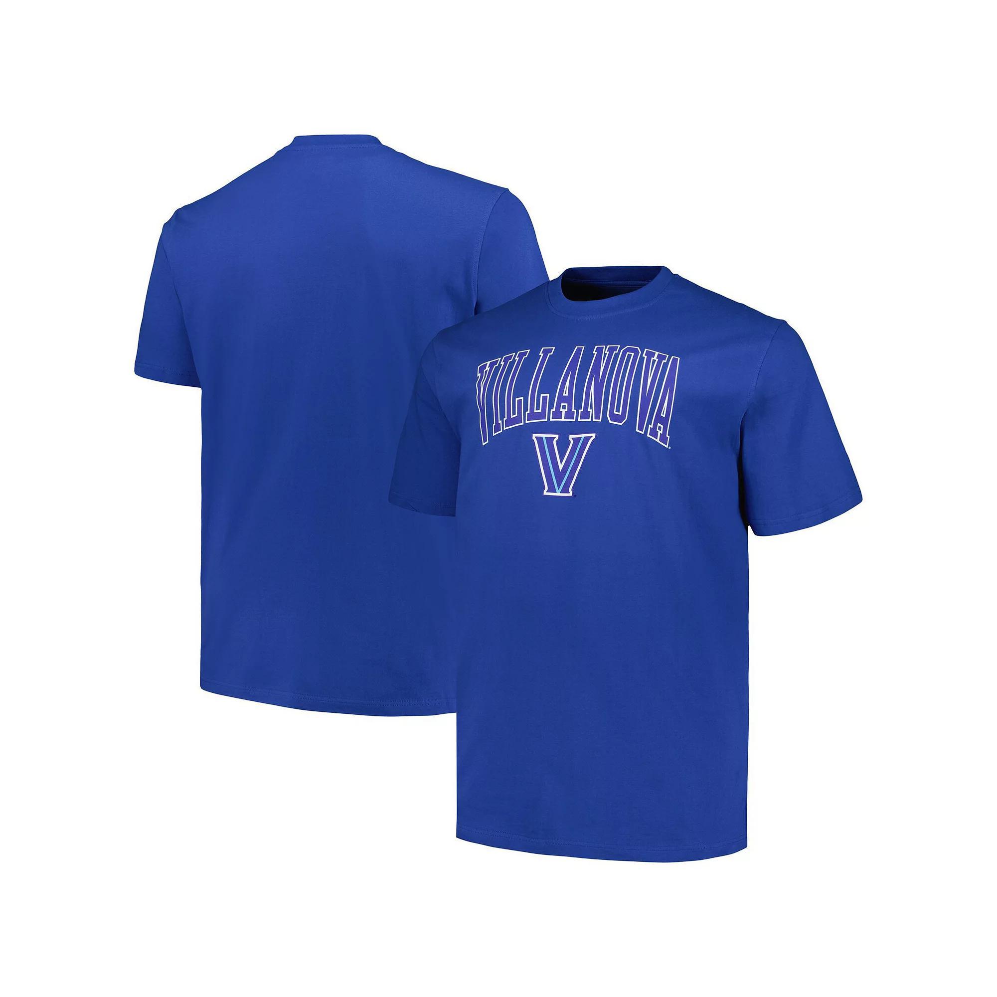 Men's Champion Royal Villanova Wildcats Big & Tall Arch Over Logo T-Shirt, Size: 3XB, Blue Product Image