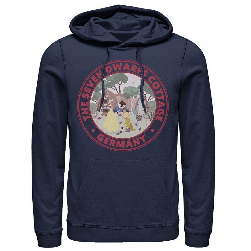 Disney's Snow White Germany Men's Hoodie, Size: Small, Blue Product Image