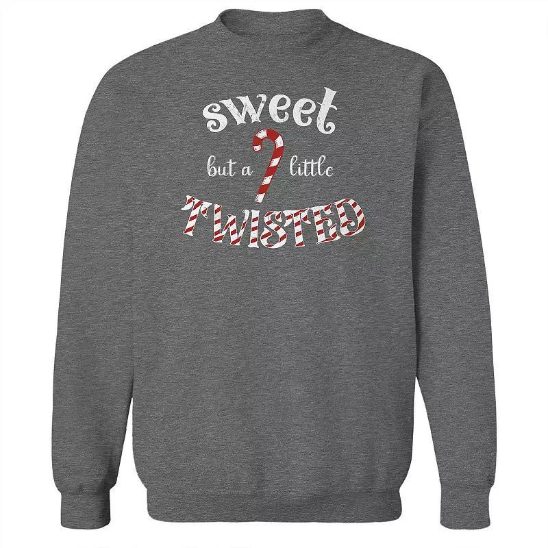 Men's Christmas Velociraptor Sweater Graphic Sweatshirt, Size: XXL, Grey Heather Product Image