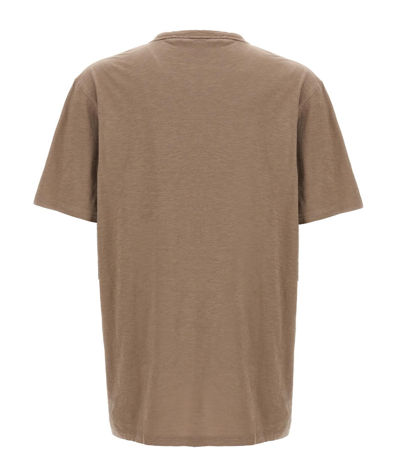 HUGO BOSS Tegood T-shirt In Brown Product Image