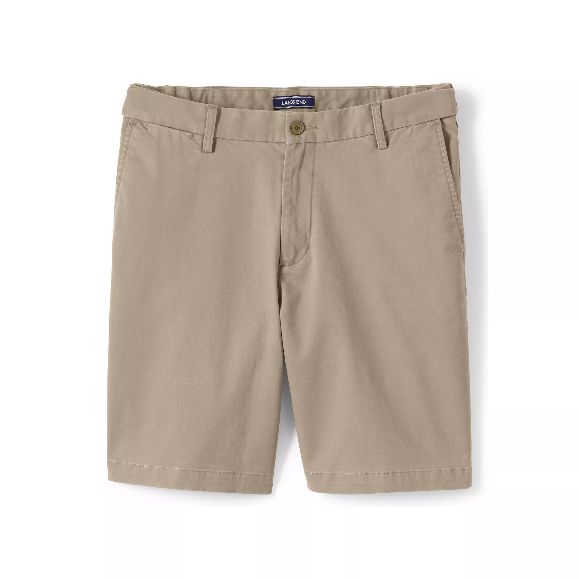 Men's Lands' End 9-inch Comfort-Waist Comfort-First Knockabout Chino Shorts, Size: 44, Soft Pink Product Image