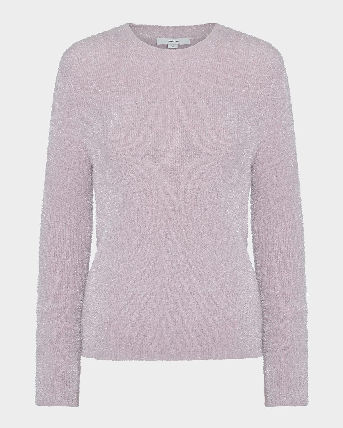 Lurex Eyelash Knit Pullover Top Product Image