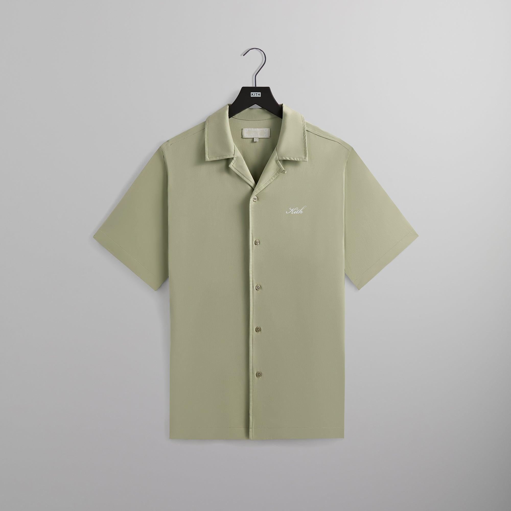Kith Silk Cotton Short Sleeve Thompson Camp Collar Shirt - Region Male Product Image