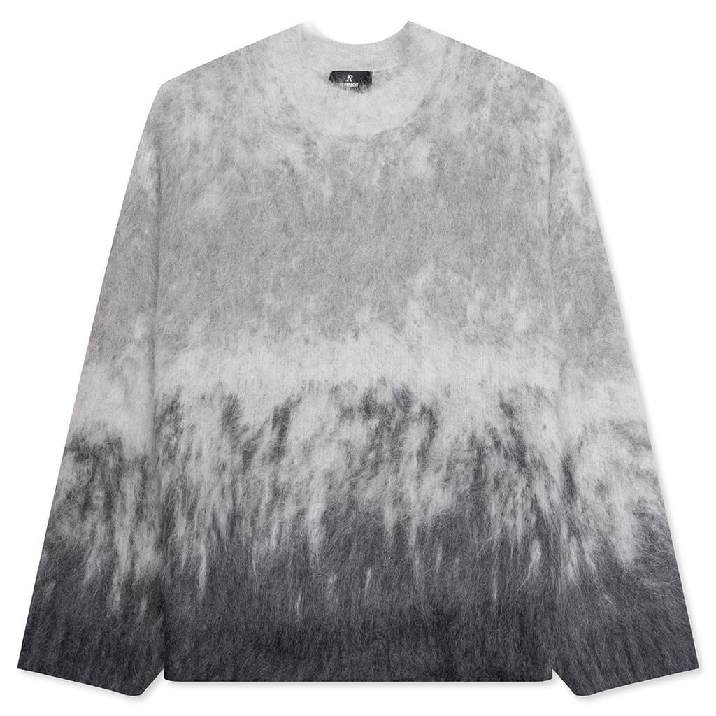 Ombre Knit Sweater - Light Grey Male Product Image