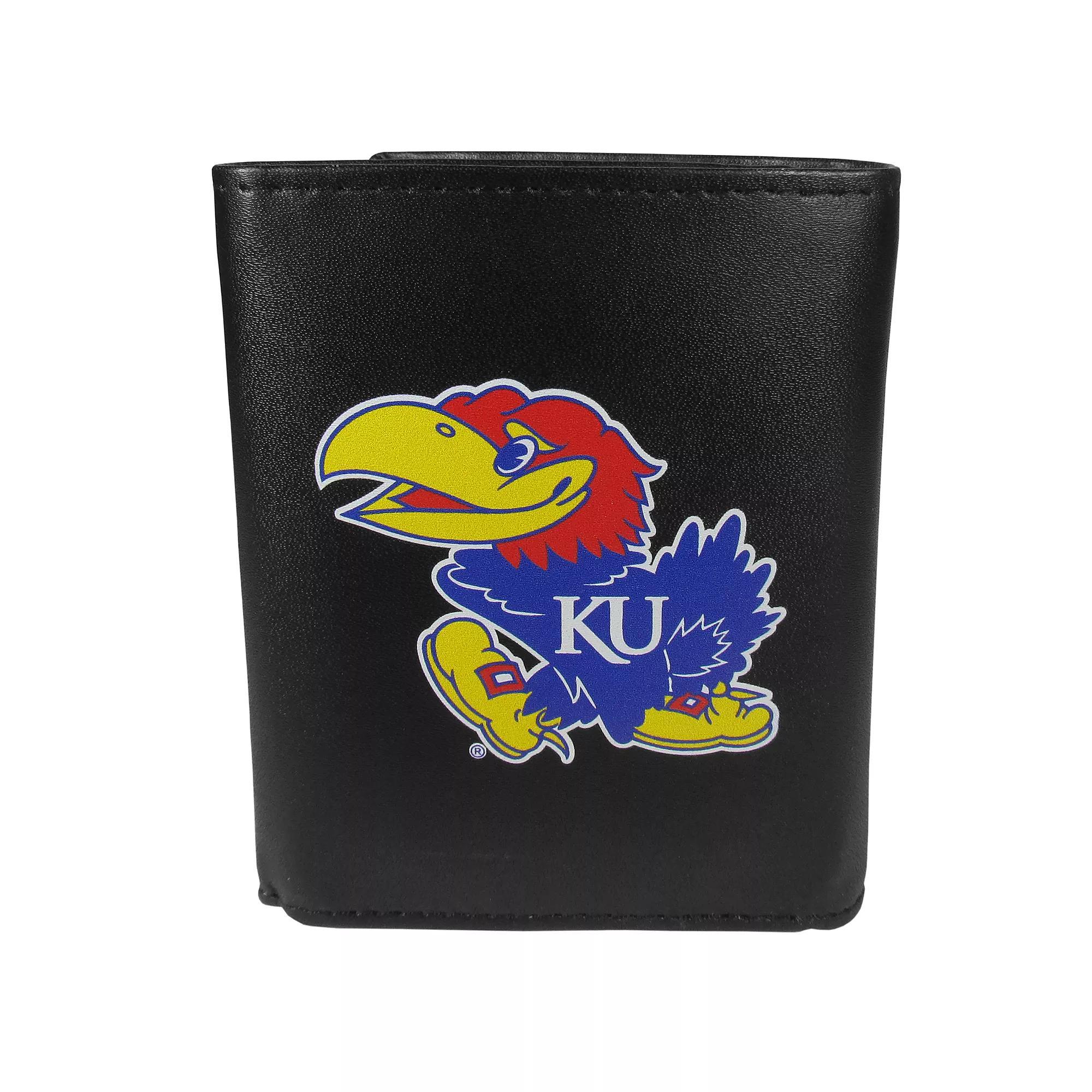 Men's Kansas Jayhawks Tri-Fold Wallet, Team Product Image