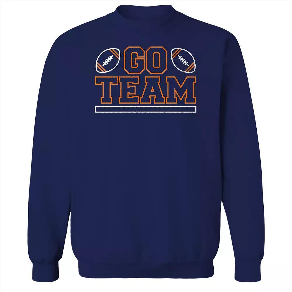 Men's Duke & Sons Team Graphic Sweatshirt, Size: XL, Navy Gray Product Image