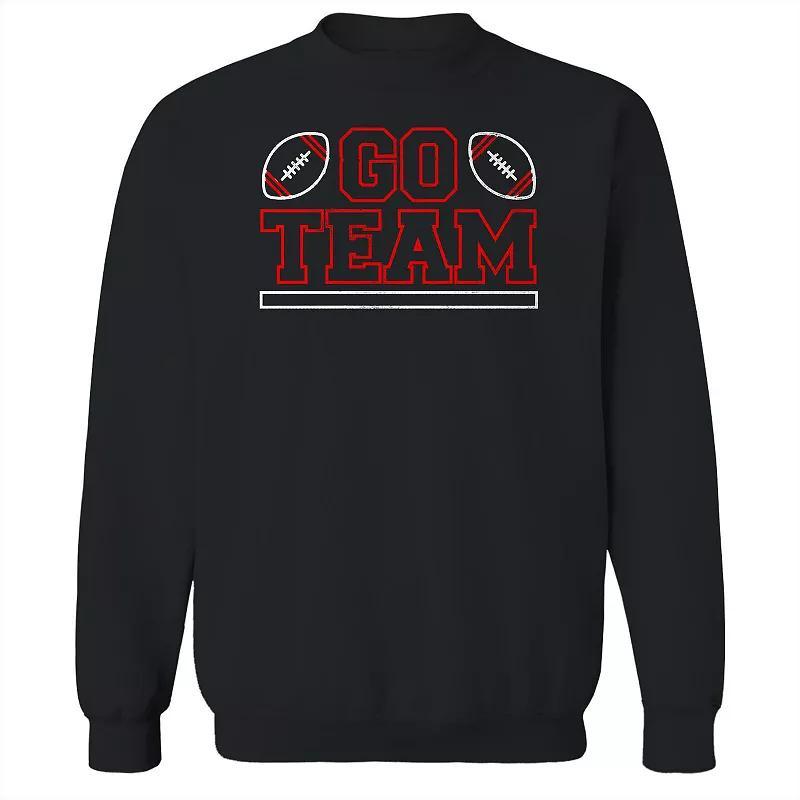 Men's Duke & Sons Team Graphic Sweatshirt, Size: XL, Navy Gray Product Image
