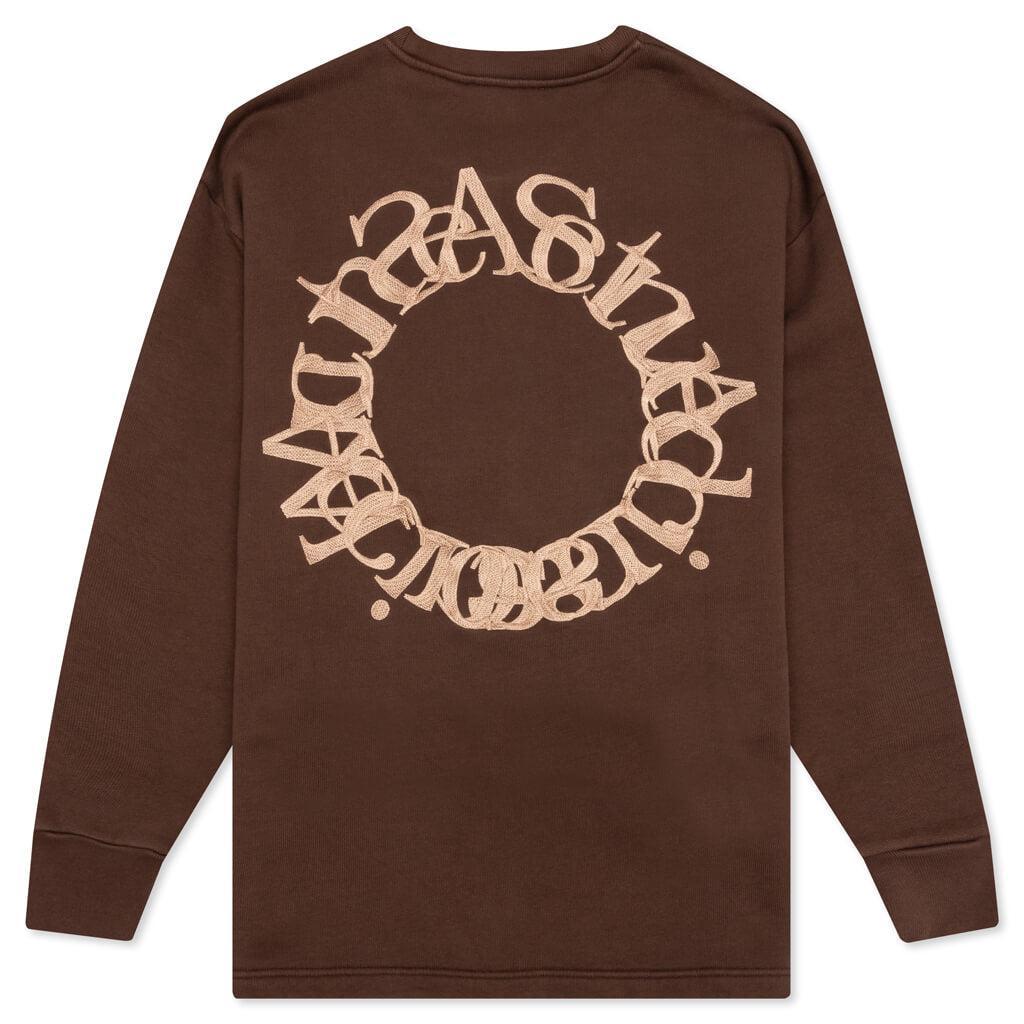 Logo Sweatshirt - Chocolate Brown Male Product Image