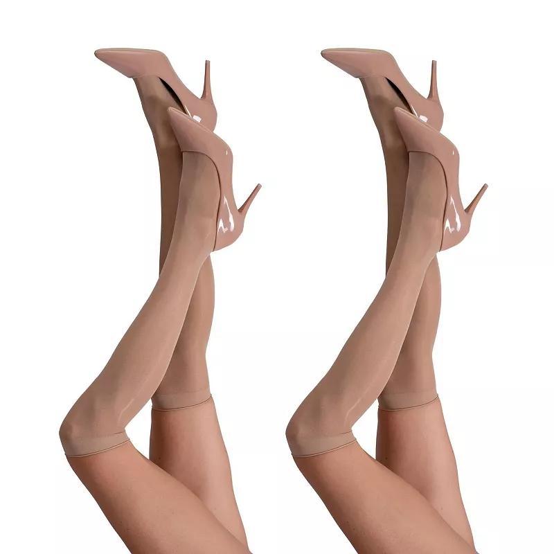 LECHERY Shiny Sheer Knee-High Sock Set Womens at Urban Outfitters Product Image