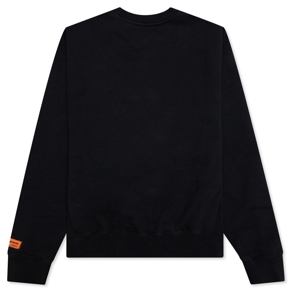 Censored Heron Crewneck - Black/White Male Product Image