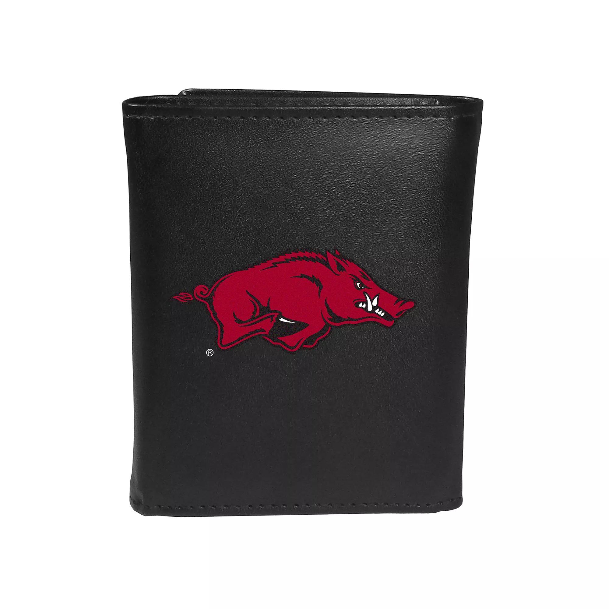 Men's Arkansas Razorbacks Tri-Fold Wallet, Team Product Image