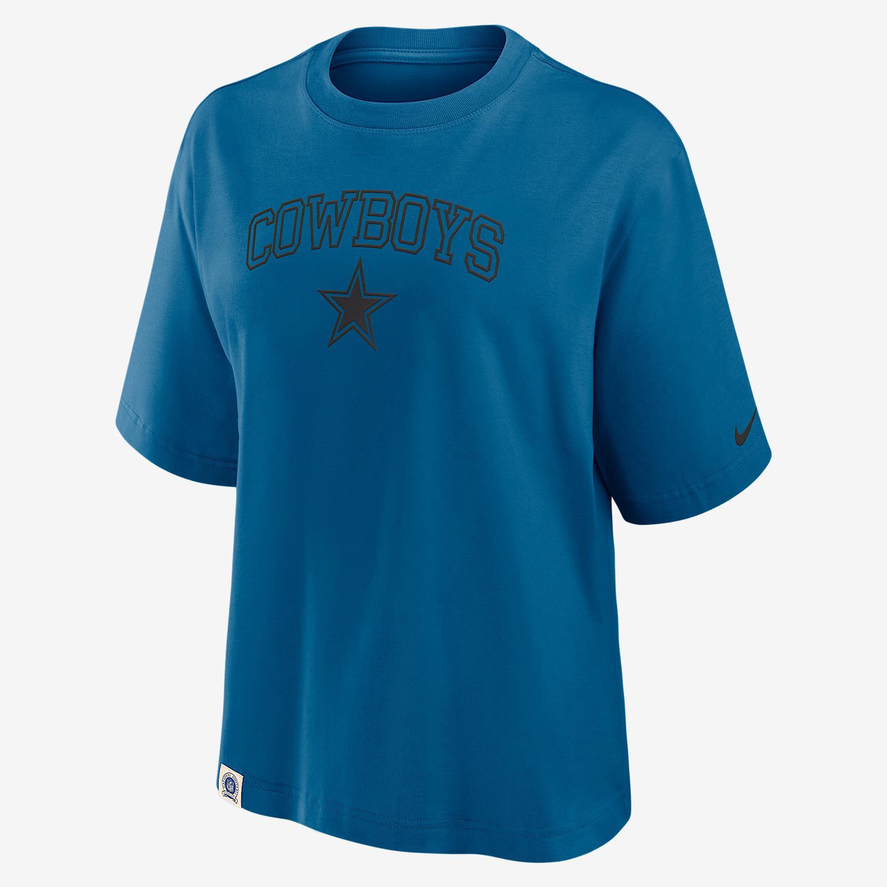 New England Patriots Arch Boxy Nike Women's NFL T-Shirt Product Image