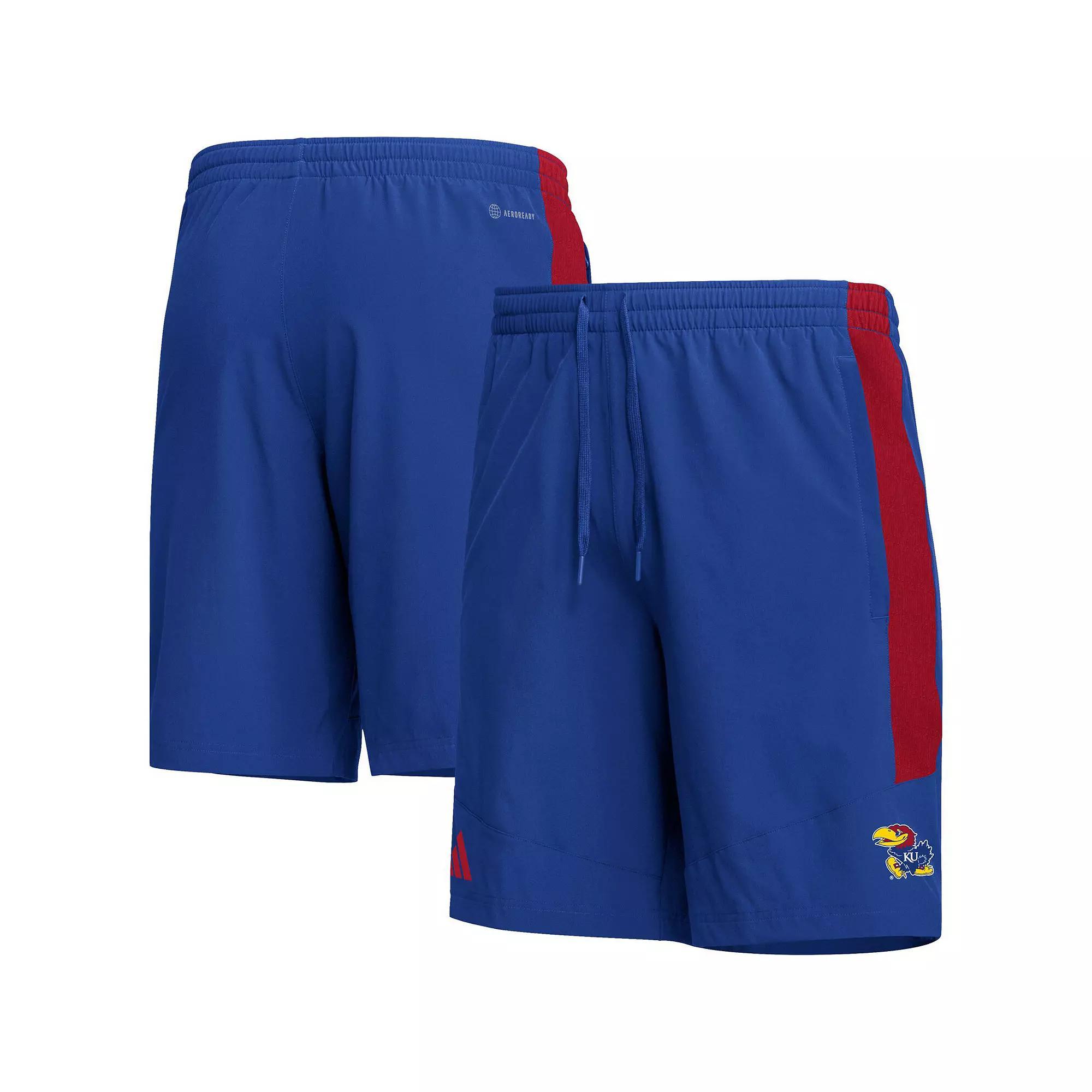Men's adidas Royal Kansas Jayhawks AEROREADY Shorts, Size: Medium, Blue Product Image