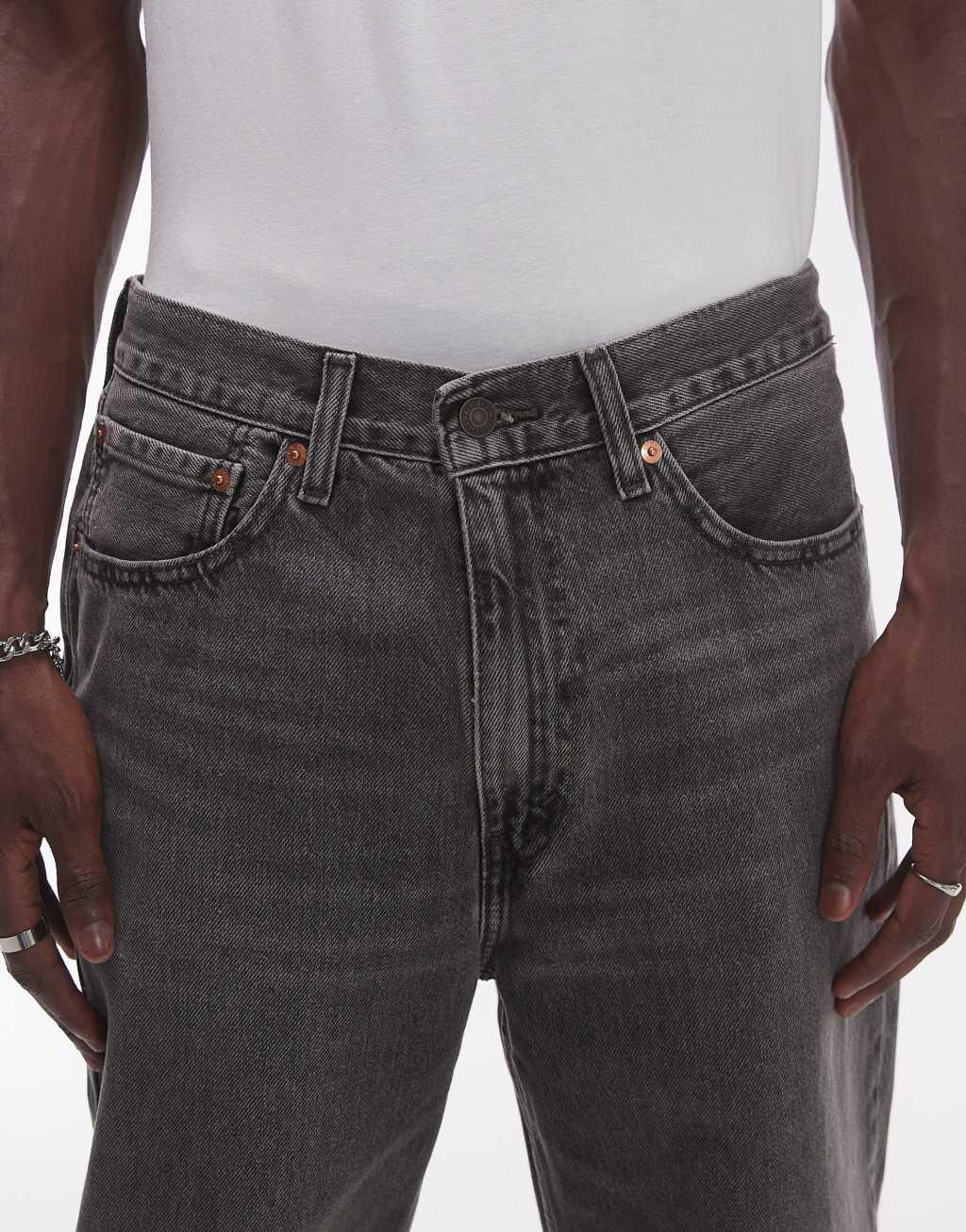 Levi's 565 '97 loose straight fit jeans in mid gray Product Image