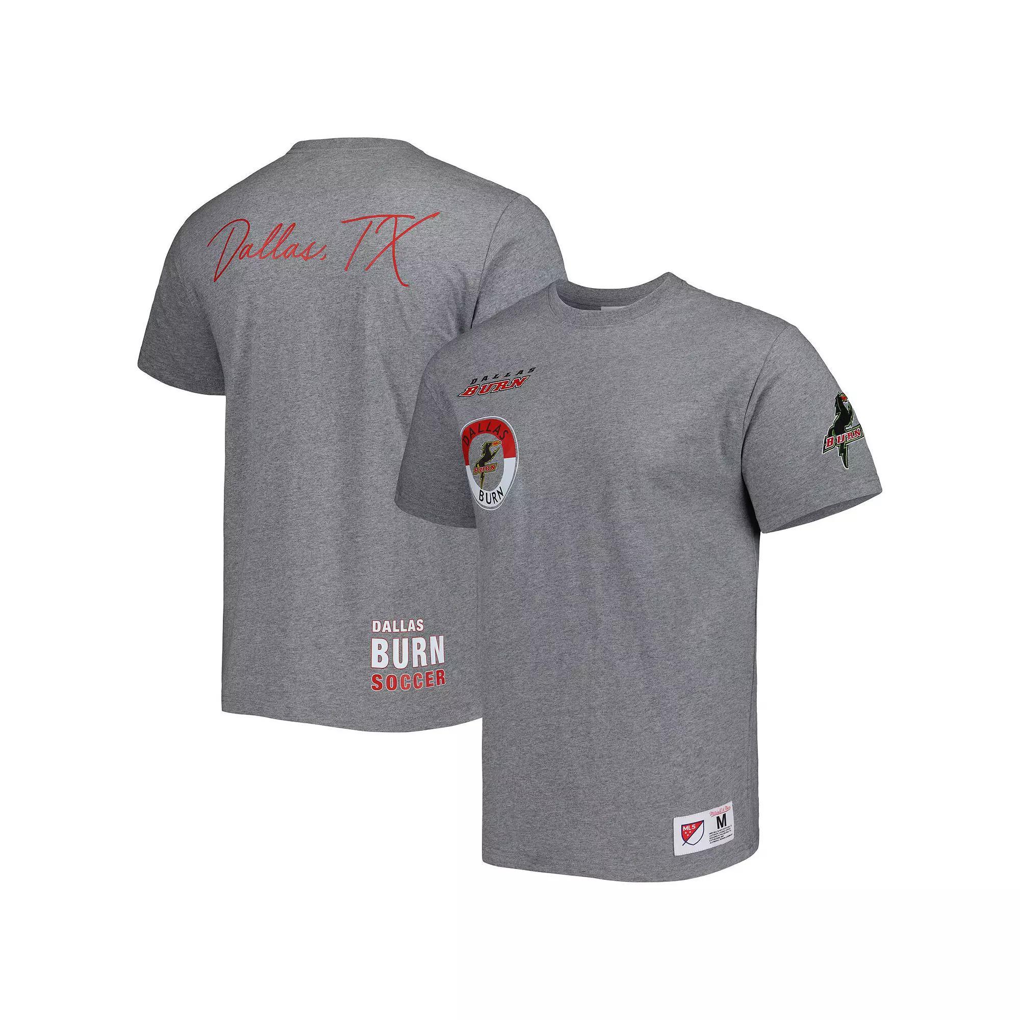 Men Mitchell & Ness Gray FC Dallas City Tee, Men's, Size: 2XL, Fcd Grey Product Image