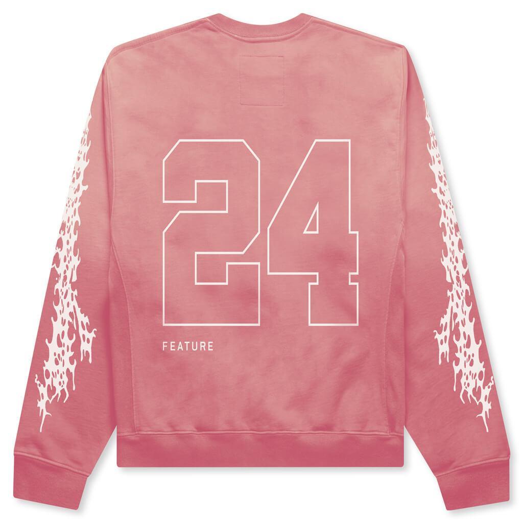 Feature x D-R-G-N Huo Crewneck - Faded Red Male Product Image