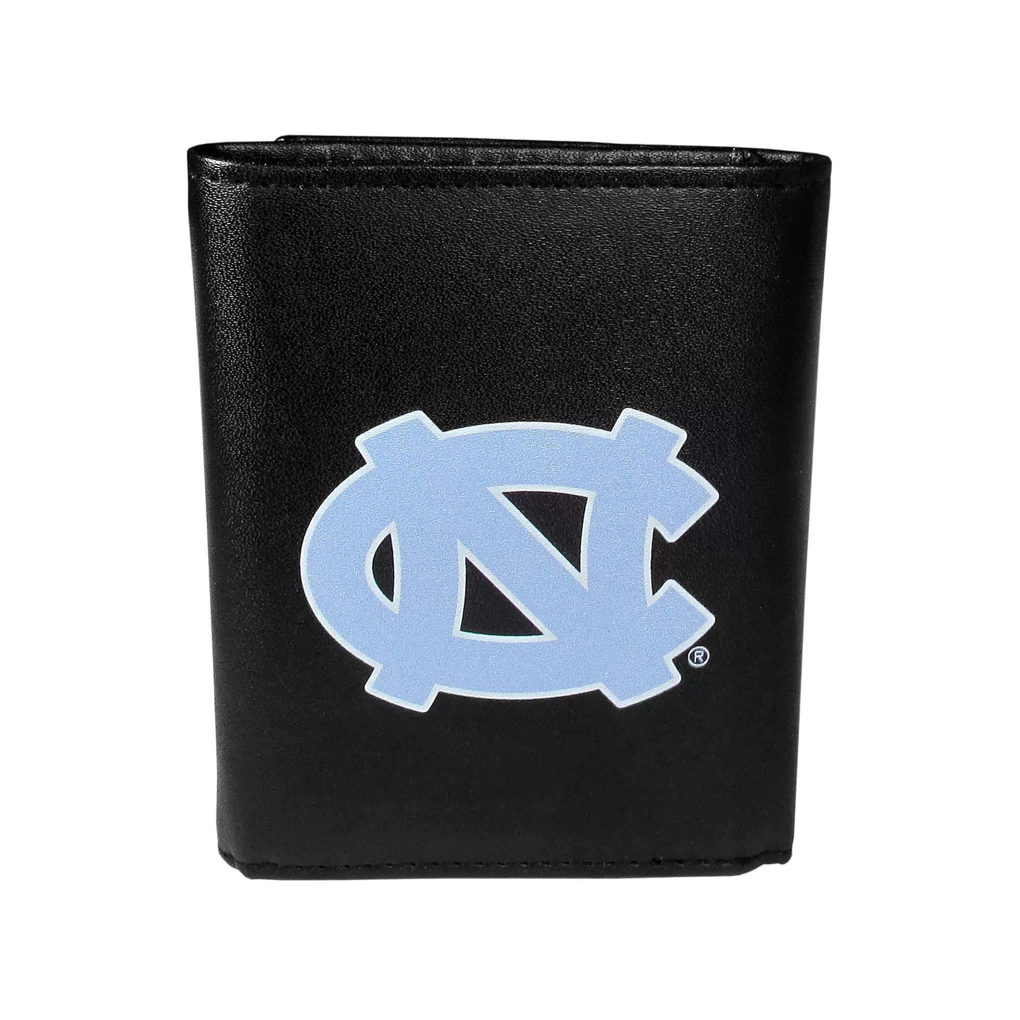 Men's North Carolina Tar Heels Tri-Fold Wallet, Team Product Image