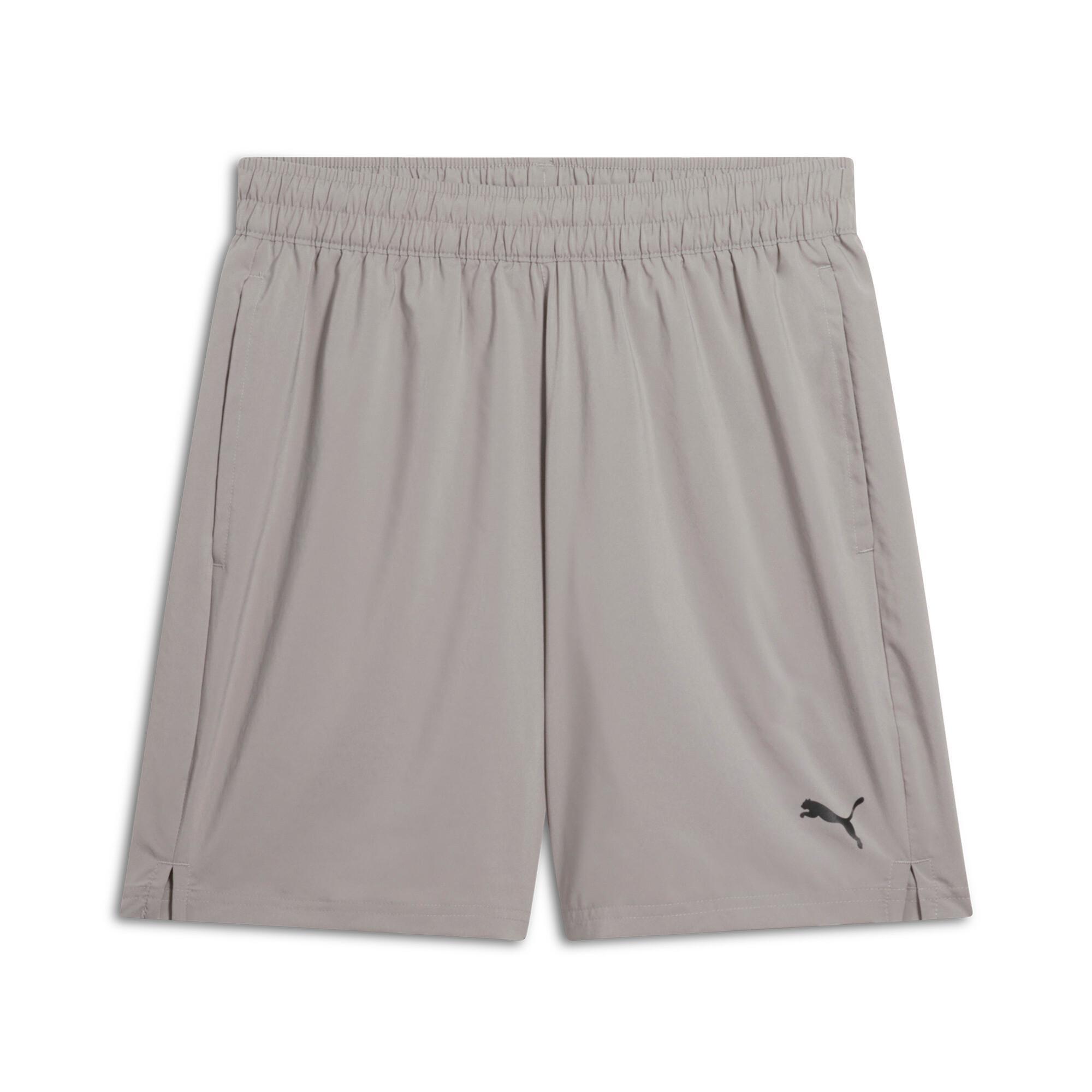 PUMA Train All Day ESSENTIALS Men's 7" Woven Shorts in Grey Product Image