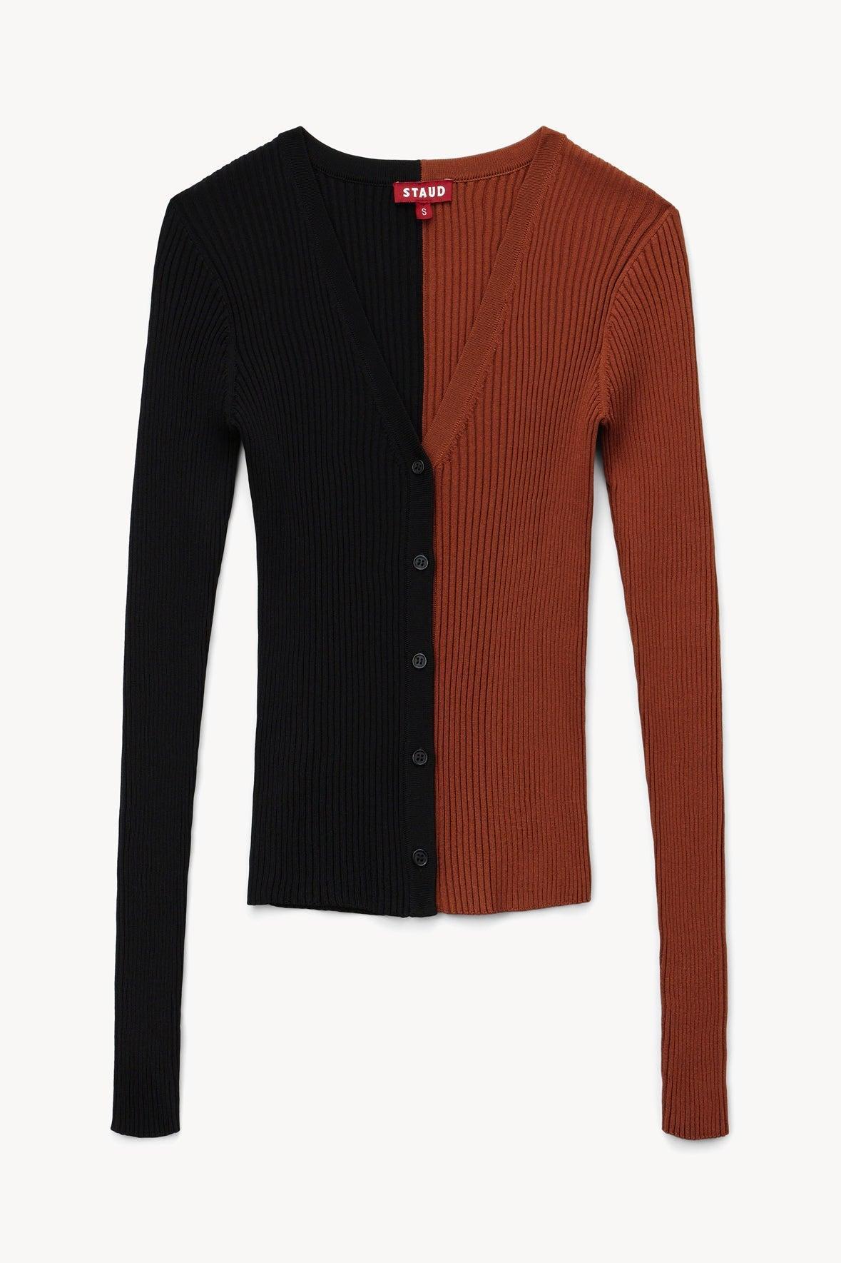 CARGO SWEATER | TAN BLACK Product Image