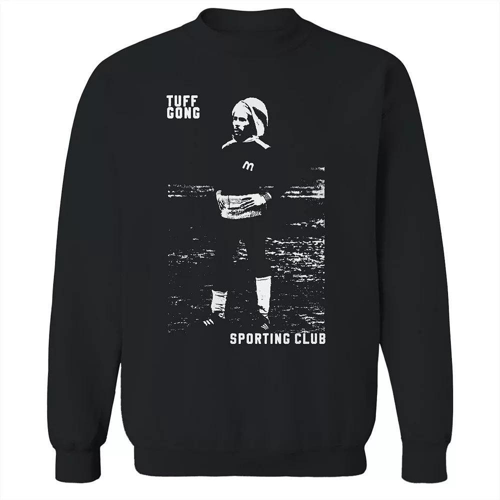 Junior's Bob Marley Tuff Gong Graphic Fleece Sweatshirt, Women's, Size: Small, Black Product Image