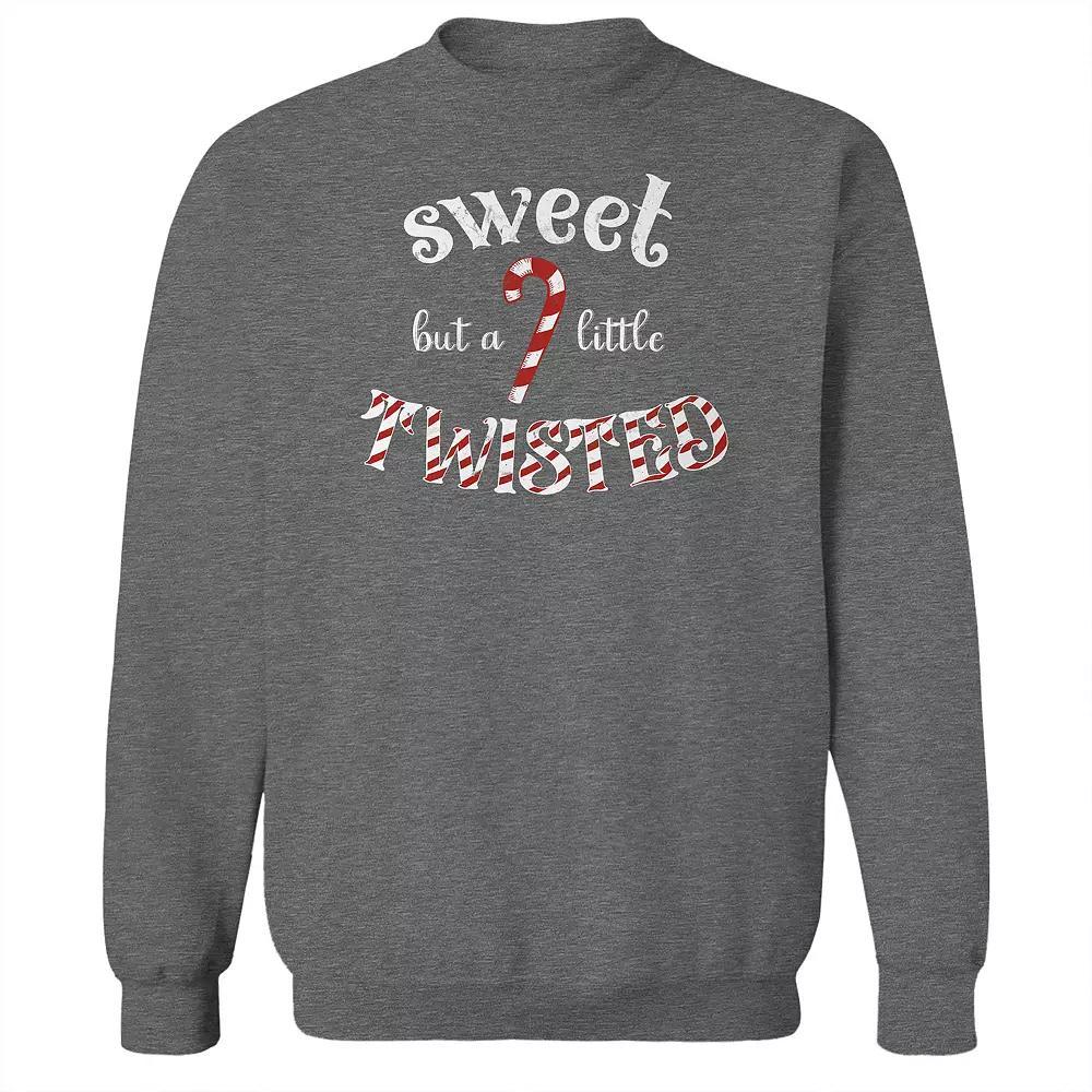 Men's Dinosaur Merry Christmas Sweater Graphic Sweatshirt, Size: Medium, Grey Heather Product Image