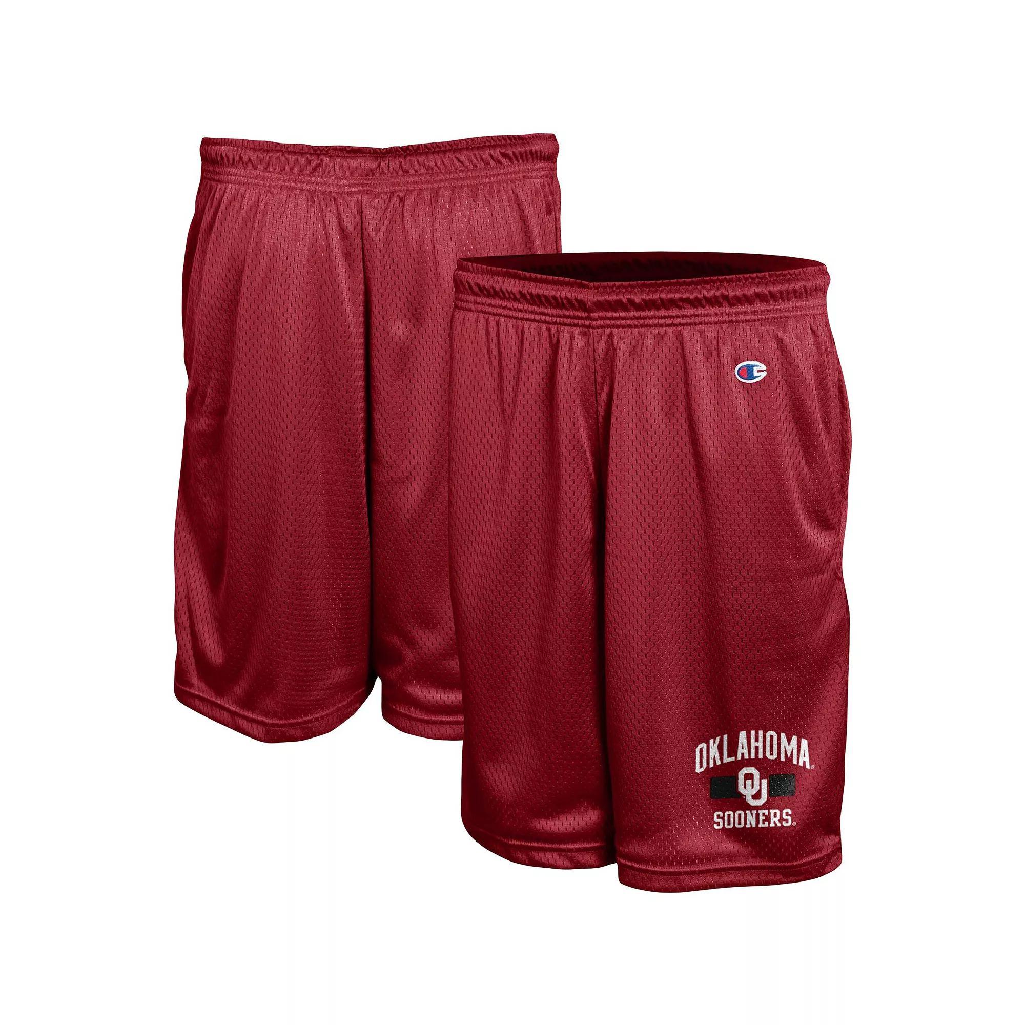 Men's Champion Crimson Oklahoma Sooners Classic Shorts, Size: Small, Red Product Image