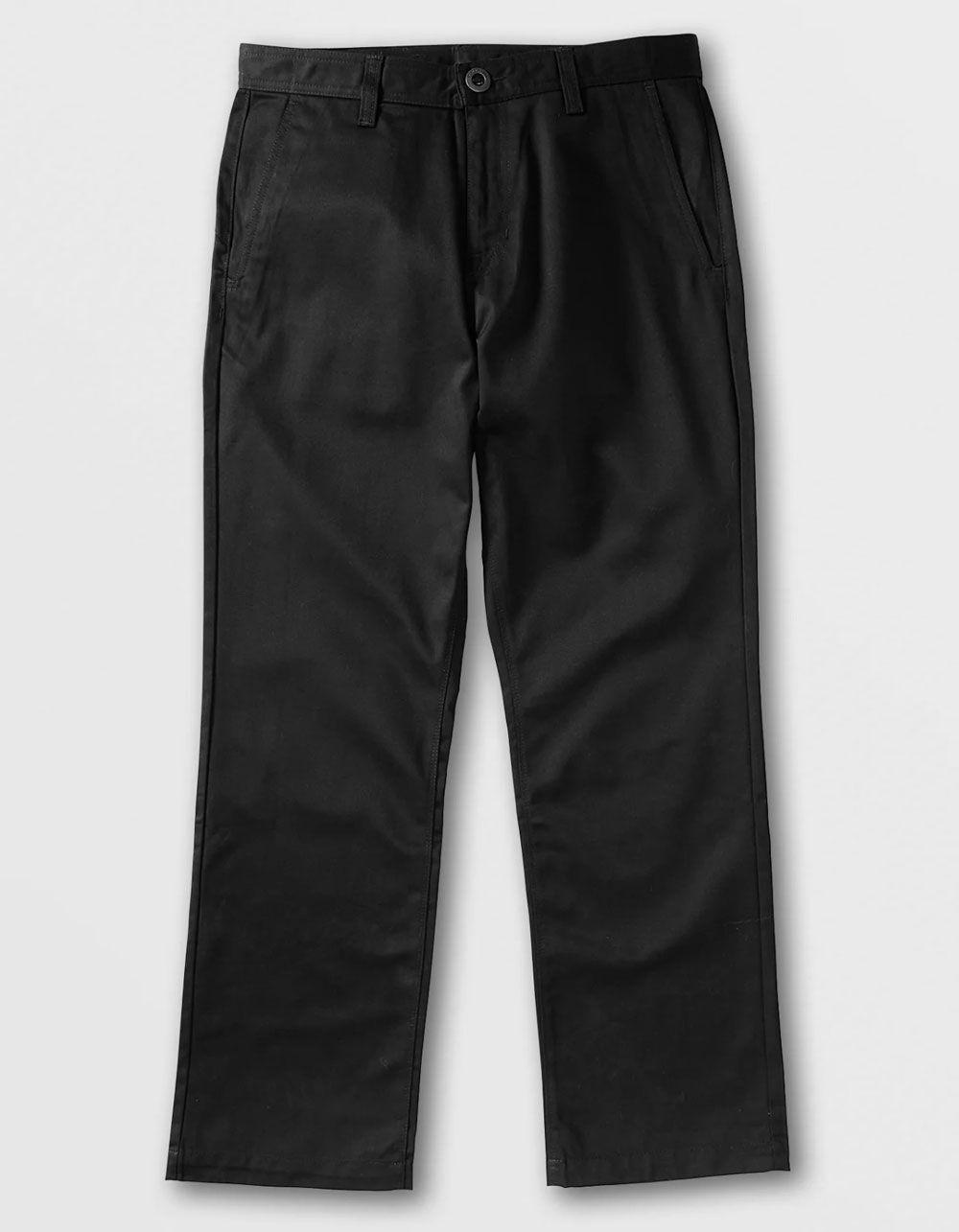 VOLCOM Frickin Skate Mens Chino Pants - BLACK Product Image