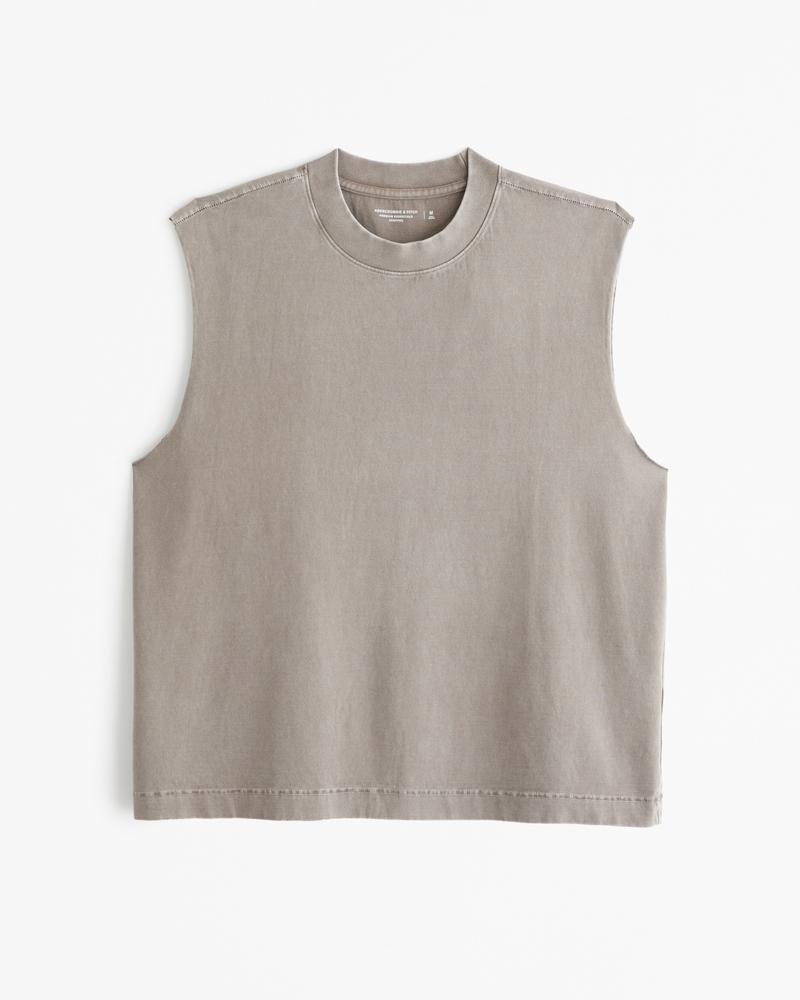 Premium Heavyweight Cropped Tank Product Image