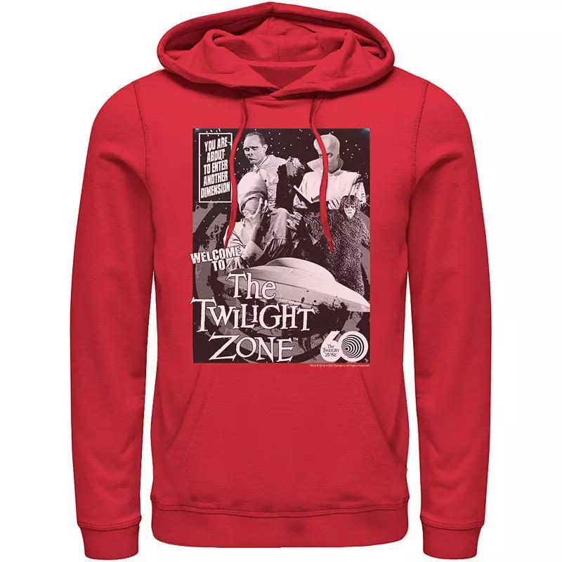 Men's CBS The Twilight Zone Comic 60th Hoodie, Size: Small, White Product Image