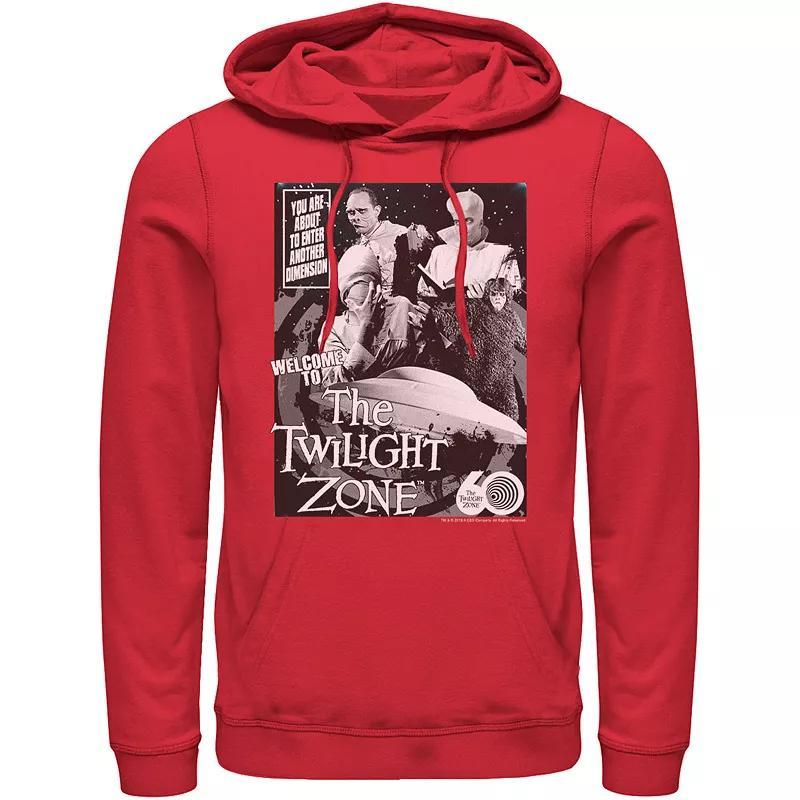 Men's CBS The Twilight Zone Comic 60th Hoodie, Size: Small, White Product Image