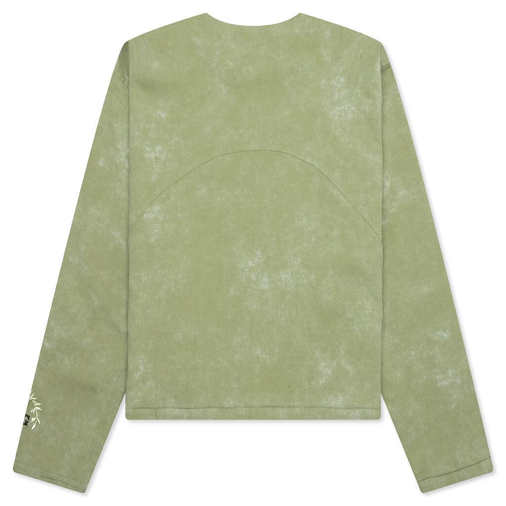 Twill Washed Jacket - Green Male Product Image