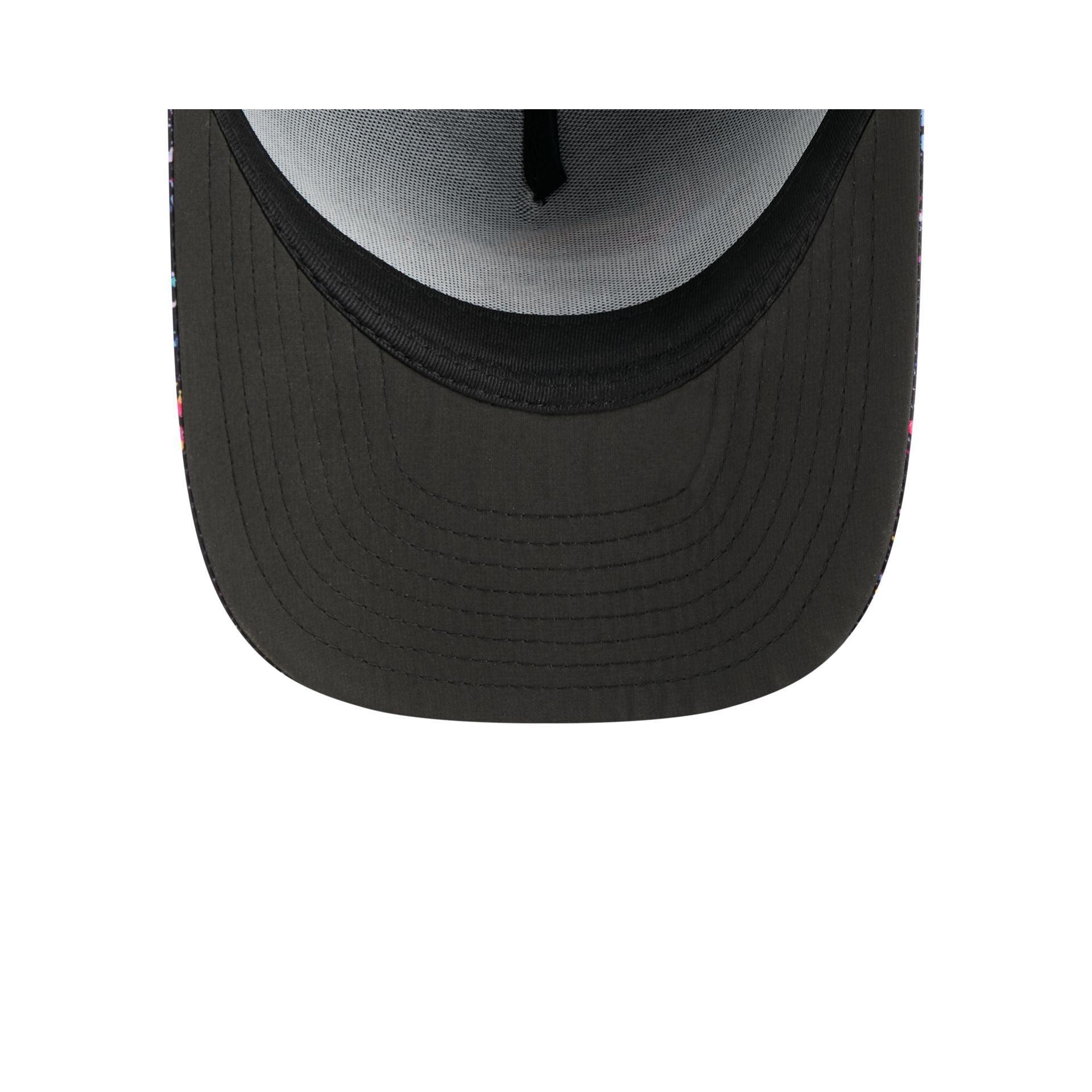 Cleveland Guardians Distressed 9FORTY A-Frame Trucker Hat Male Product Image