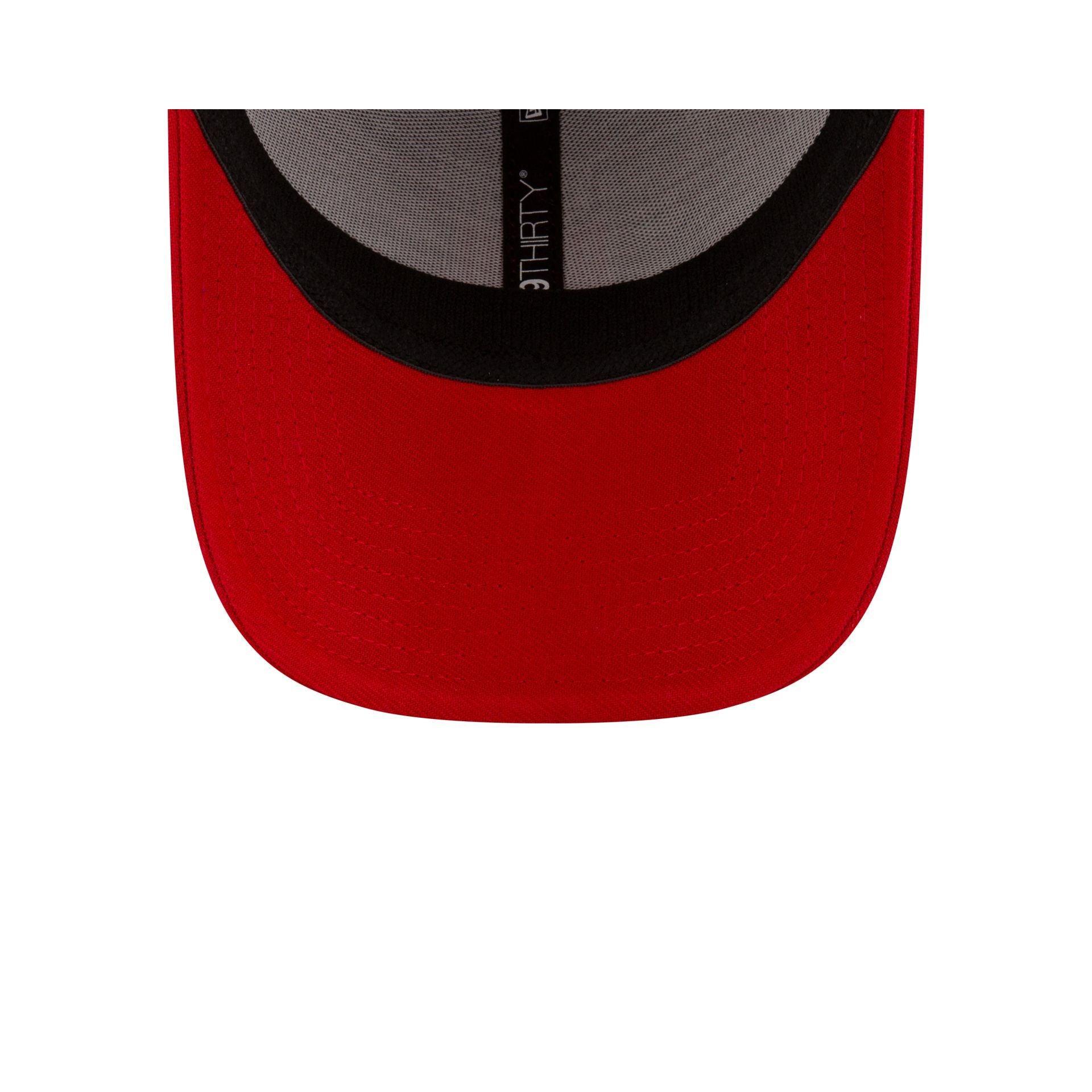 US Soccer Red 39THIRTY Stretch Fit Hat Male Product Image