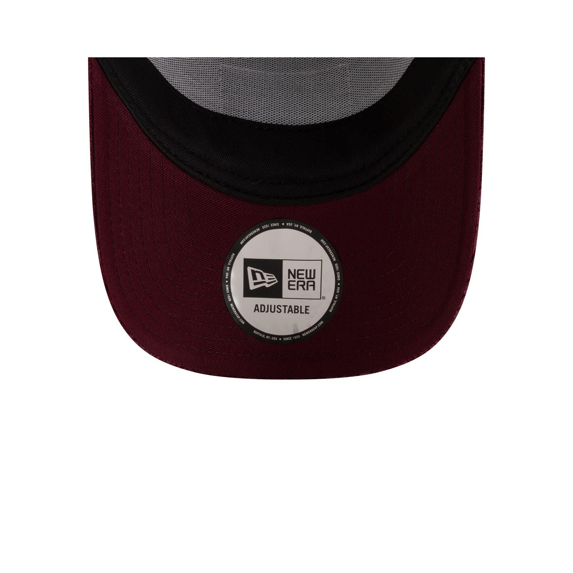 AC Milan Black 9FORTY A-Frame Trucker Hat Male Product Image