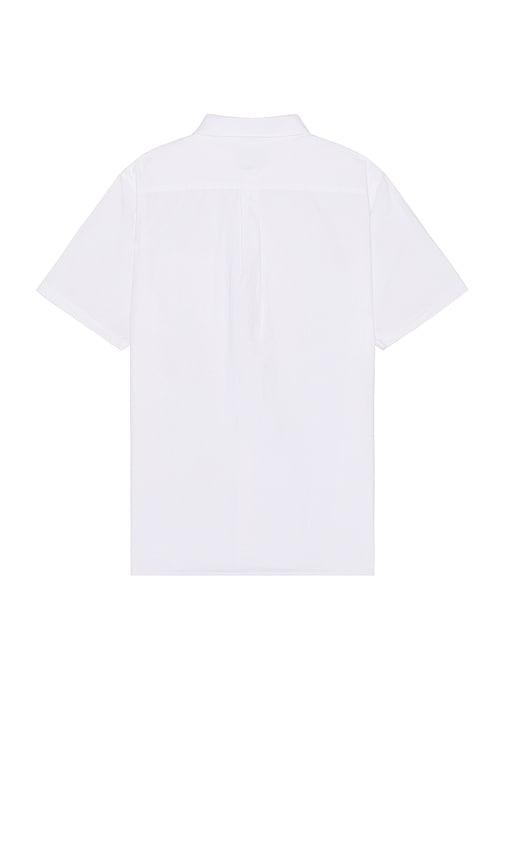 BARBOUR Thermond Seersucker Summer Shirt In White Product Image