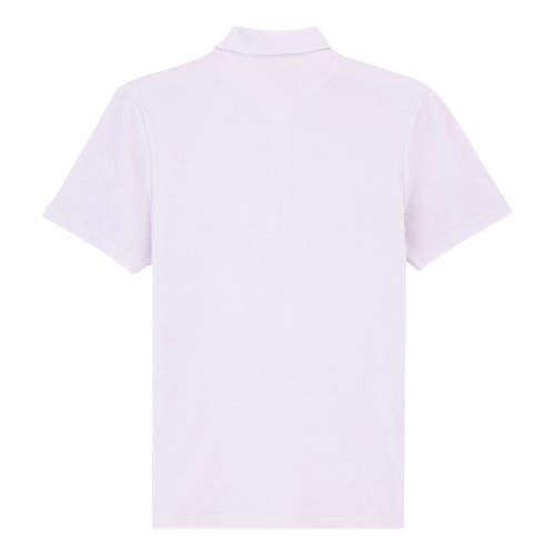 Mens Terry Cloth Polo Shirt Product Image