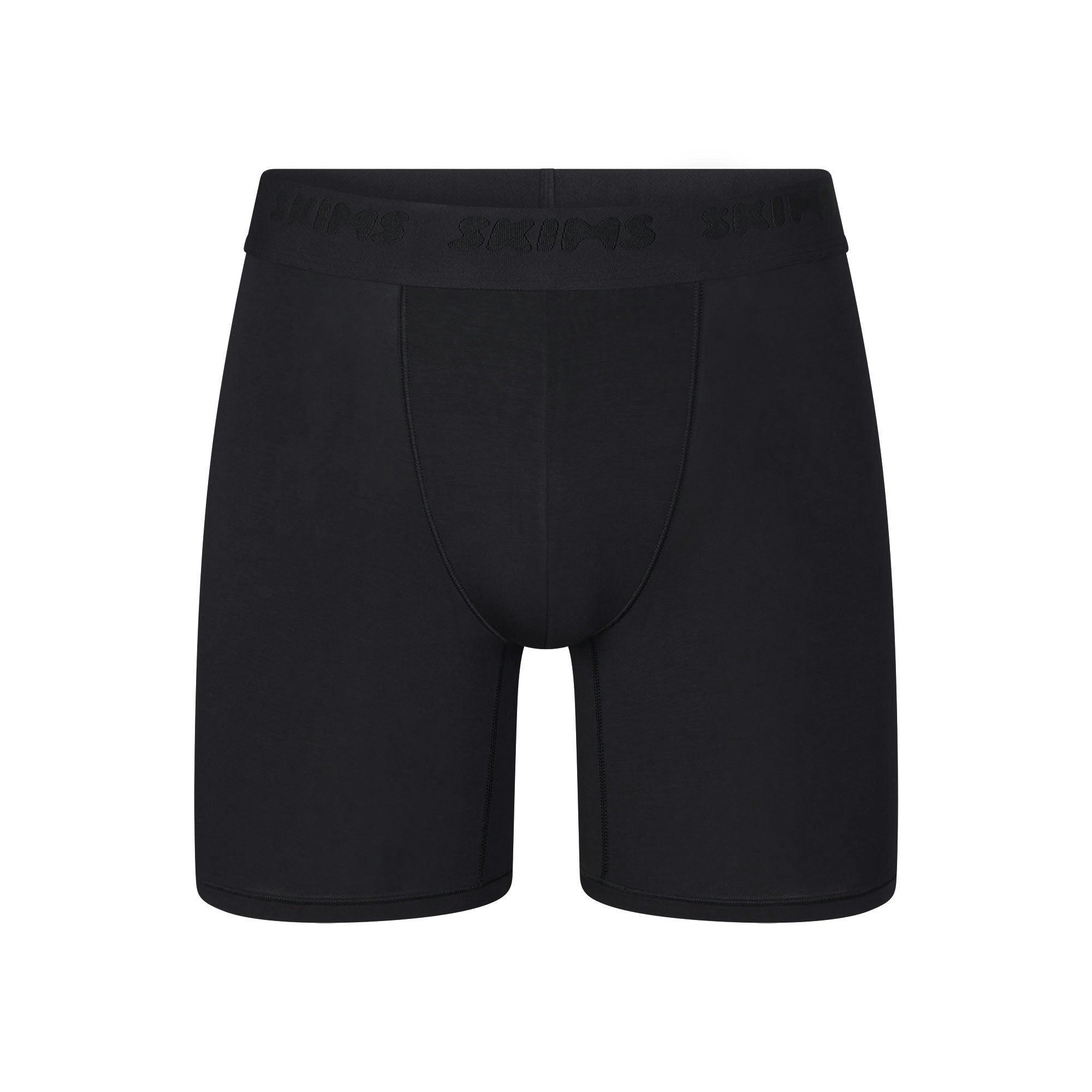 SKIMS STRETCH MENS 5" BOXER BRIEF | OBSIDIAN Product Image