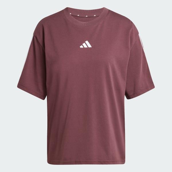 Essentials 3-Stripes Boyfriend Tee Product Image