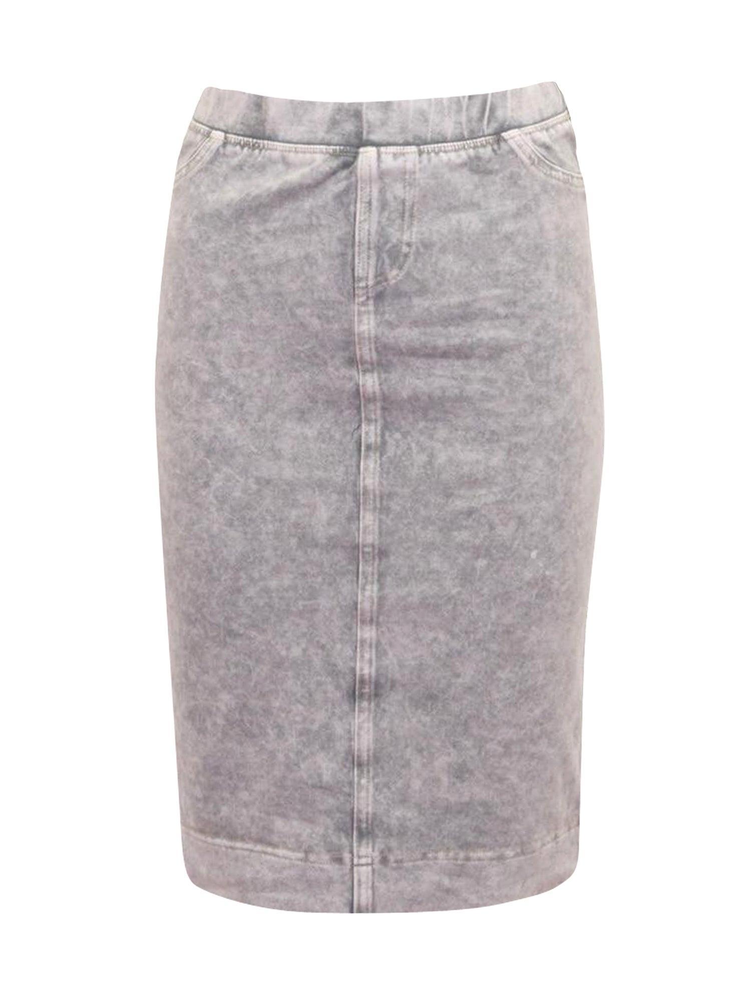 Hard Tail Denim Pencil Skirt WJ-124 Product Image